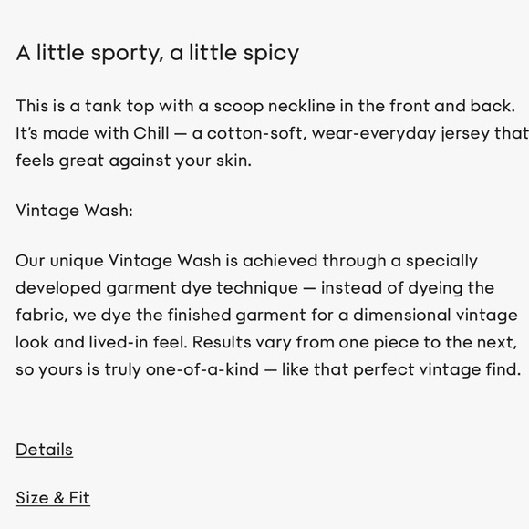 TNA - Scoop Neck Tank Top, Glacier Blue - US XS - Picture 4 of 13